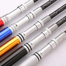 Canna da Pesca 24*2.2*2.2cm Nuovissima FRP Colore Oro Alta Qualità Nera