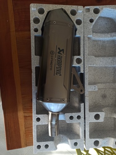 Terminale scarico akrapovic - scarico,