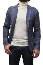 GIACCA 349 €-70% PAOLO PECORA UOMO PUW12236F49 BLU ult.mis.disp. 46 A/I