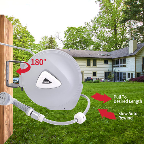 65ft retractable garden - garden, water