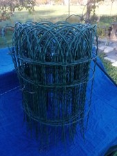 Rete ornamentale plastificata per recinzione verde h 55cm.