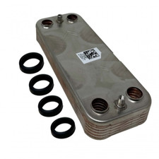 Scambiatore a piastre sanitario Secondario Caldaie Riello 4R109835 Start 25 Kis