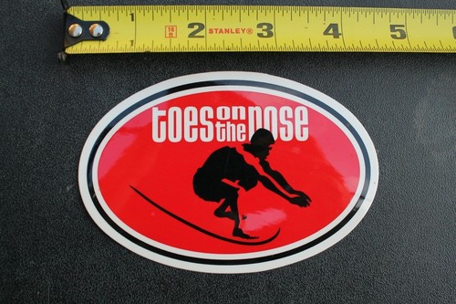 Adesivo surf vintage - da, toes