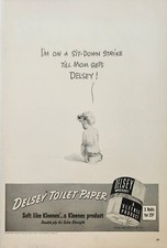 1940 Delsey Toilet Paper