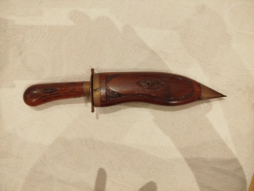 Vintage shibriya dagger - vintage, carved