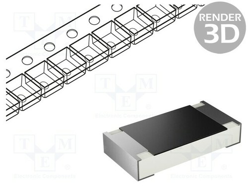 Resistenza film sottile smd - sottile;,