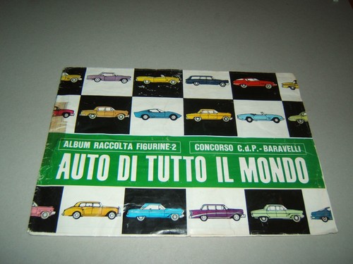 Album figurine auto di - album, **