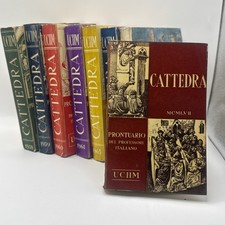 Cattedra volumi 1957 1971 - cattedra,