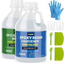 68oz kit resina cristallo - 68oz,