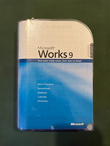 Microsoft works windows - works, 9