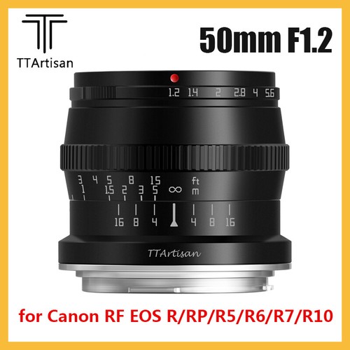 Ttartisan 50mm aps c - f1.2, aps-c