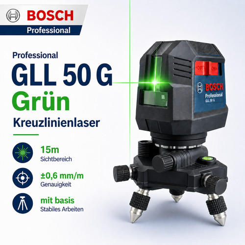 Laser linea incrociata - incrociata, bosch