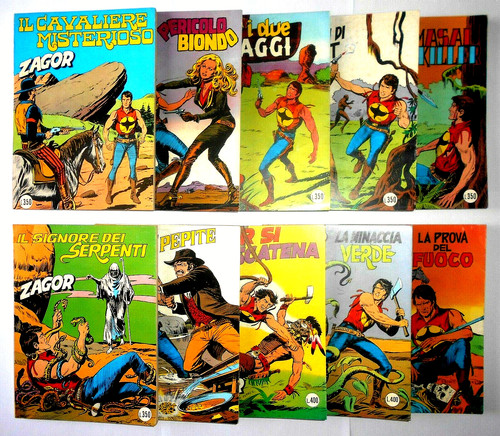 Zagor zenith lotto dal - zagor, n°190