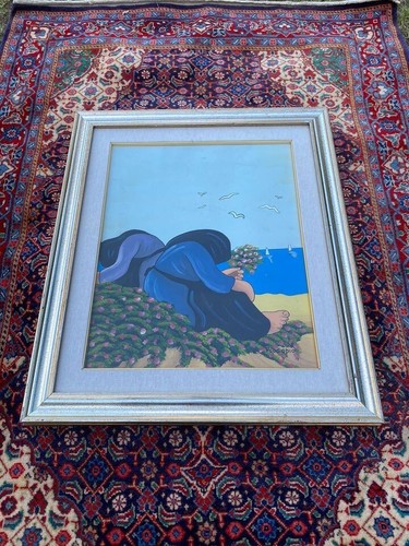 Quadro vintage firmato - , m
