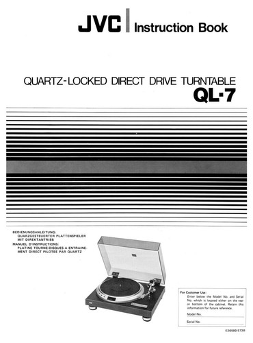 Jvc giradischi - ql-7,