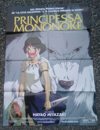 Manifesto principessa mononoke - manifesto,