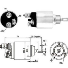 115 CV Elettromagnete Motore