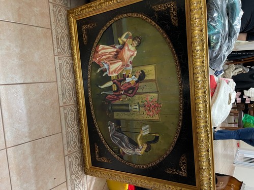 Quadro dipinto mano classico - a,