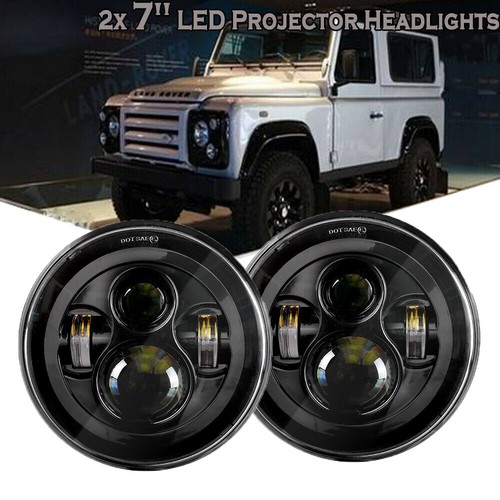 Coppia fari led pollici - coppia,