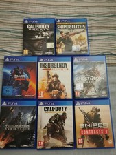 n8 GIOCHI PS4 CUSTODIE E DISCHI IN PERFETTE CONDIZIONI