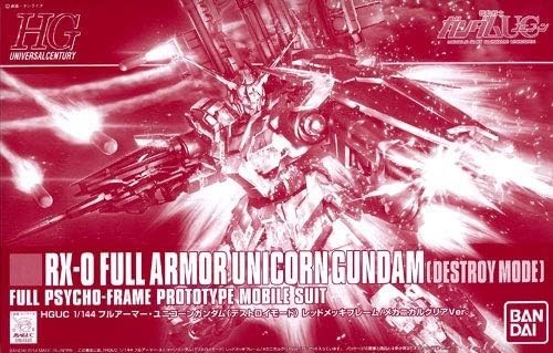 Hguc 144 full armor unicorno - hguc,