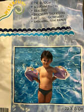 BRACCIOLI GONFIABILI PER MARE PISCINA CM 23 x 15 SOGGETTI E COLORI ASSORTITI