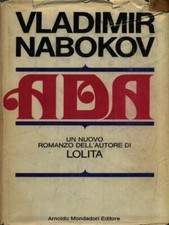 ADA PRIMA EDIZIONE  NABOKOV VLADIMIR MONDADORI 1969.
