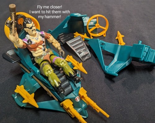 Hasbro joe arah dreadnok - hasbro, gi