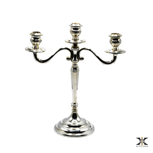 Candelabro tre fiamme in - fiamme,
