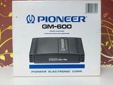 PIONEER GM-600 Amplificatore autoradio alta potenza d'epoca oldschool NOS