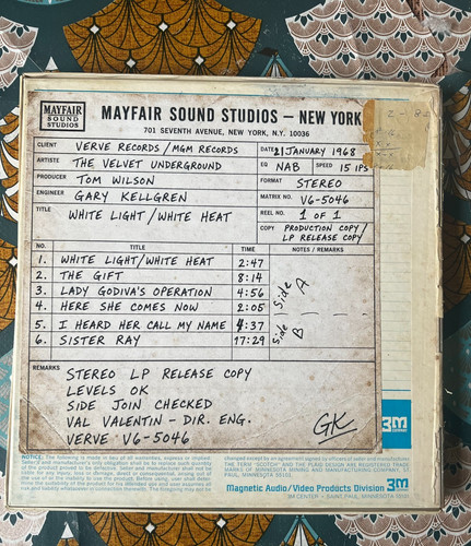 Velvet underground white - underground,