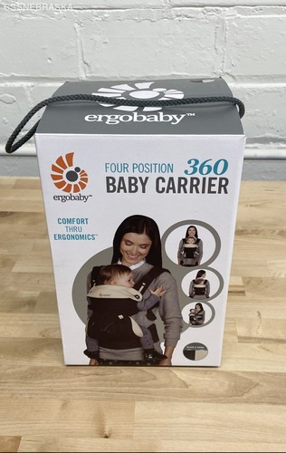 Marsupio nero ergobaby 360 - nero,