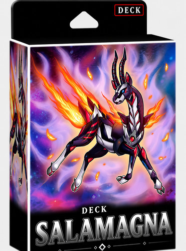 Yugioh mazzo deck salamagna - yugioh!,