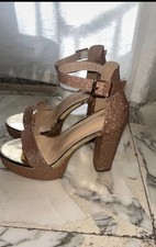 TACCHI BRILLANTINOSI ALTI SEXY DONNA. TACCO 10 CM. MISURA 38