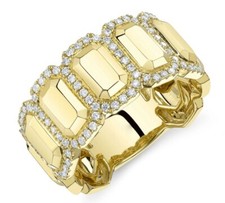 Geo Taglio 14K Oro Giallo