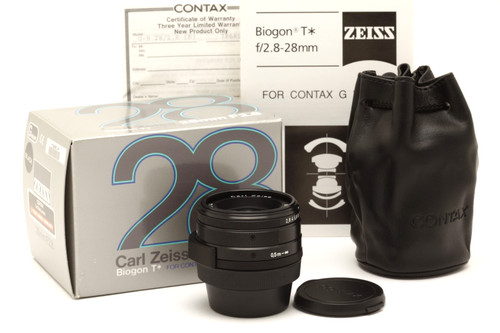 Obiettivo contax zeiss - obiettivo, biogon