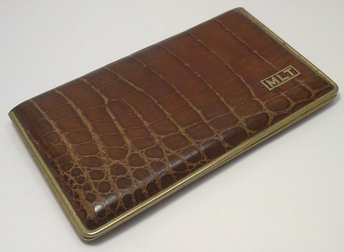 Vintage asprey leather covered - vintage, leather-covered
