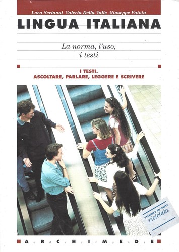 Lingua italiana testi l - italiana,