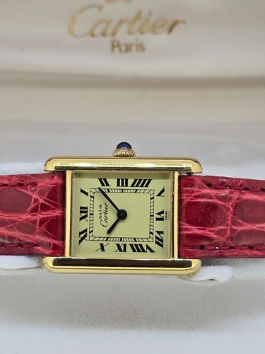 Cartier tank vermeil - tank,