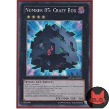 Yugioh Number 85: Crazy Box NUMH-EN033 Super Rare NM