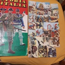 STORIA D'ITALIA - album BAGGIOLI, scegli figurina GRANDI BATTAGLIE adesive coper