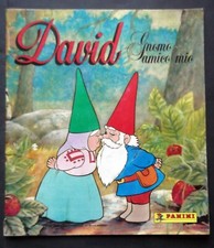 DAVID GNOMO AMICO MIO  Album Figurine Panini 1986 - incompleto Cartoni TV