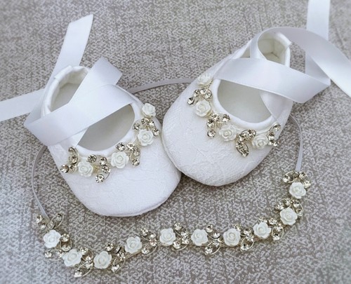 Scarpe battesimo bambina - , in