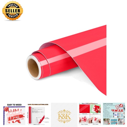 Rotolo vinile rosso lucido - vinile,