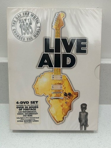 Live aid dvd disc - aid, boxset