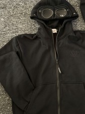 Felpa con cappuccio e zip CP