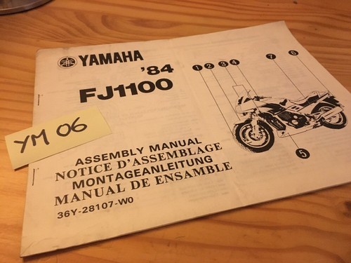 Yamaha fj1100 1100 - fj,