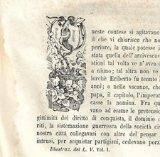 Antique 1858 CAPOLETTERA Q