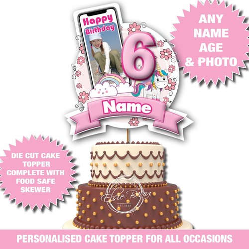 Cake topper compleanno