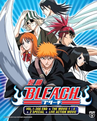 Anime dvd bleach - bleach, tv